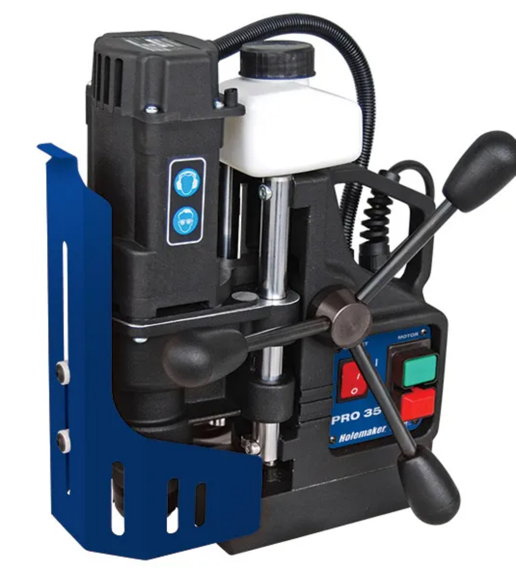 Picture of HOLEMAKER PRO35 MAGNETIC BASE DRILL, 240V, CAP: 35MM DIA X 52MM, C/W Cutter Kit