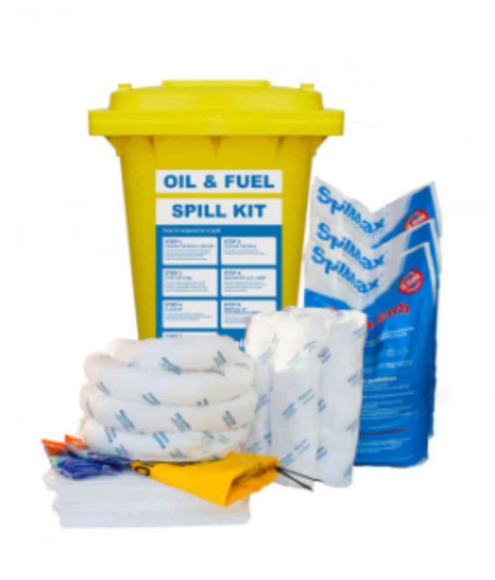 Picture of SpilMax 240L Economy Workplace Spill Kit - Oil & Fuel (Chatoyer)
