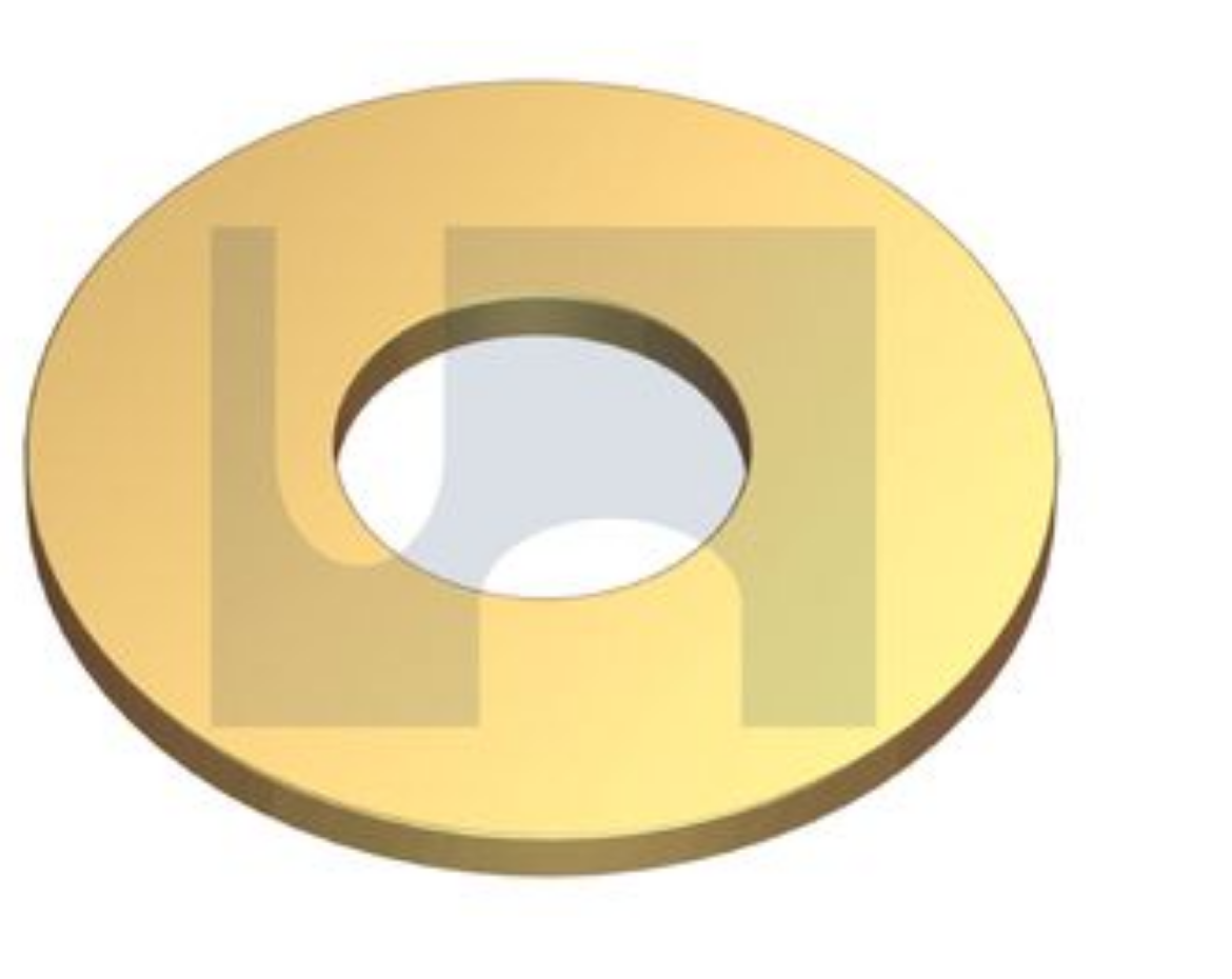 Picture of Washer, 9/16", Large OD Sampson, Hardened HEC / 38-45HRC, Zinc Yellow