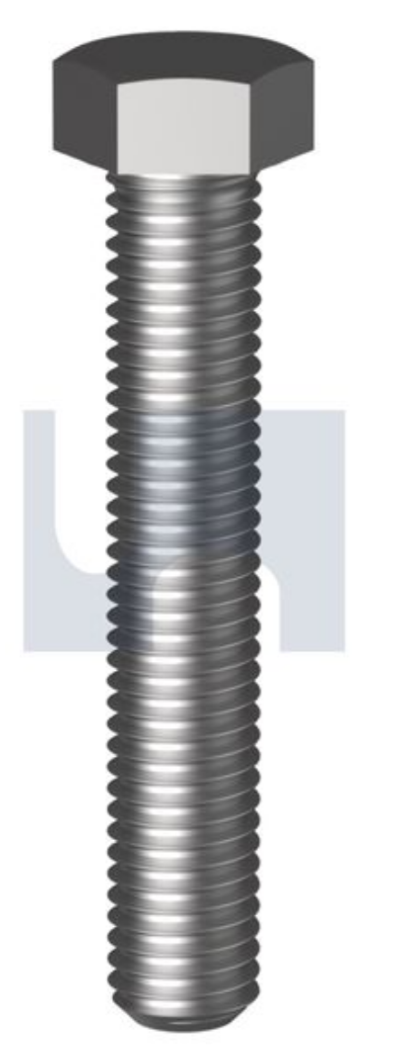 Picture of Set Screw, Metric, 8 x 25mm, Hex Head, Class 4.6, HDG