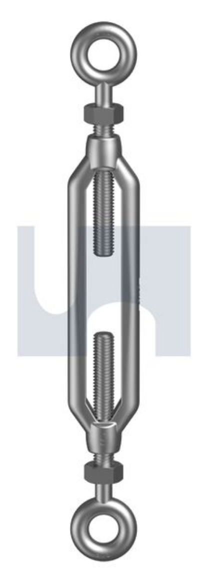 Picture of Turnbuckle, M6x90mm, Eye & Eye, Stainless 316
