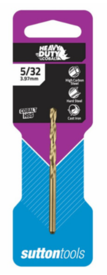 Picture of Drill, 5/32", Jobber, HSS Cobalt