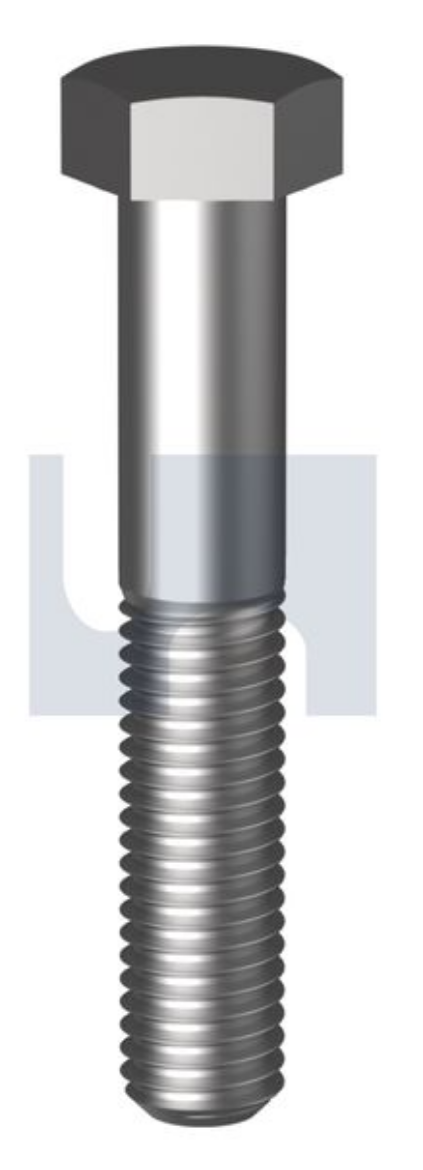 Picture of Bolt, Metric, 12 x 130mm, Hex Head, Class 10.9, Zinc Plated