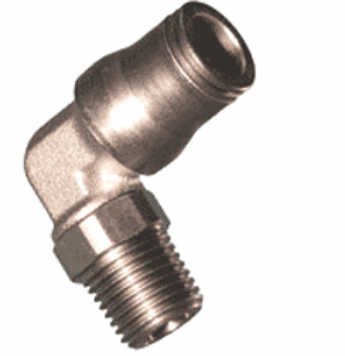 Picture of Male Elbow, 90deg, NP Push Fit, 10mm x 3/8" BSP