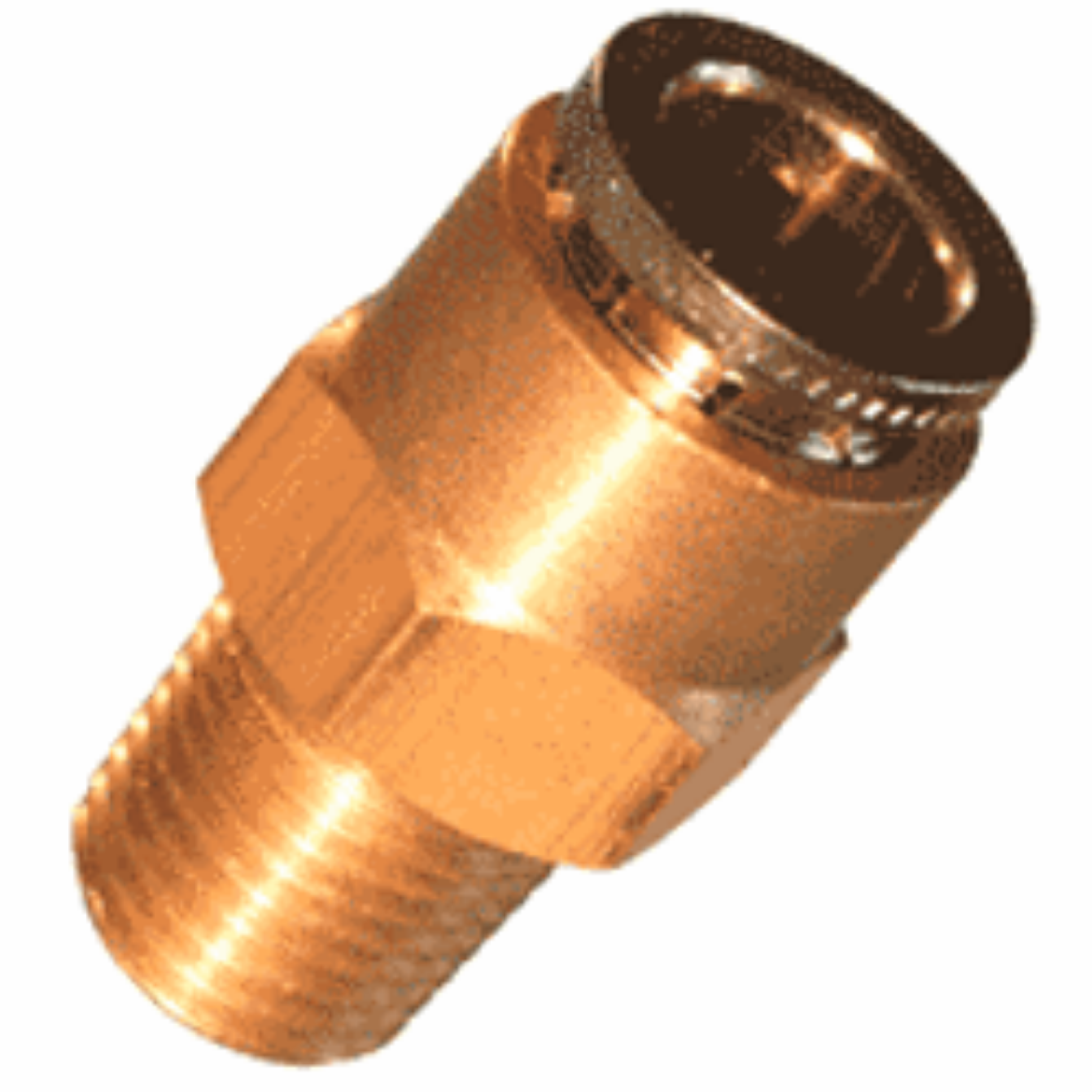 Picture of Male Connector, A/B Quick Fit, 10mm x 3/8" NPT