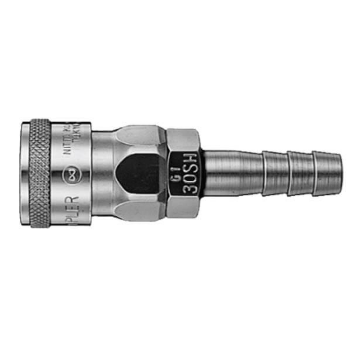 Picture of Nitto, Female x 3/8" Hose Tail, One Touch