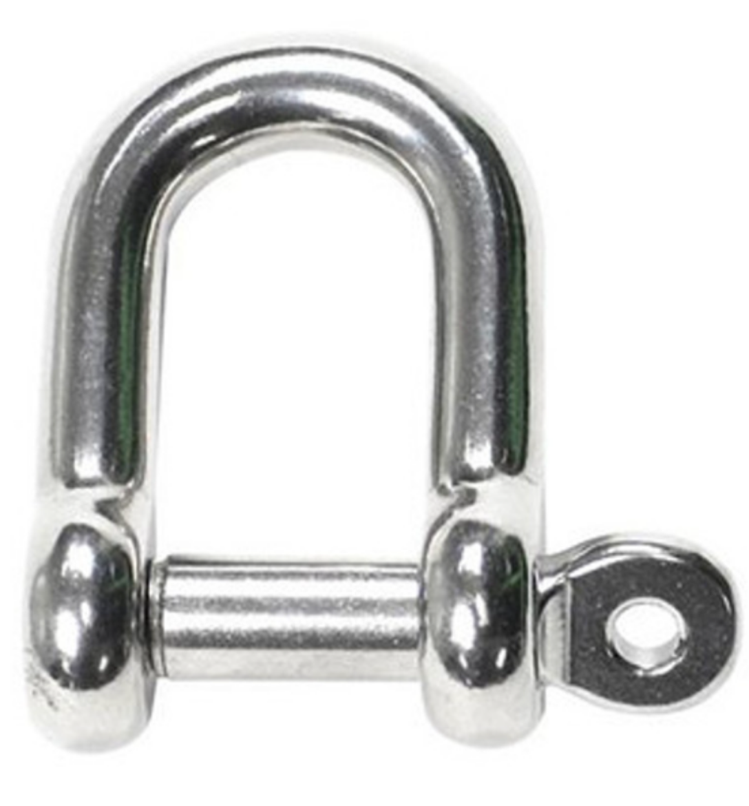 Picture of Shackle, Dee, Stainless Steel G316 6mm