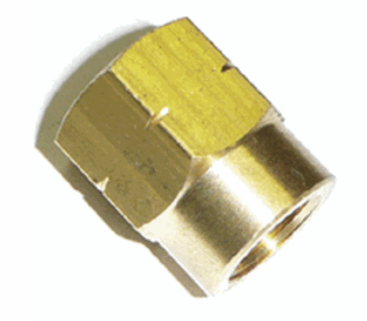 Picture of Reducing Socket, Brass, 3/8 x 1/8" NPT