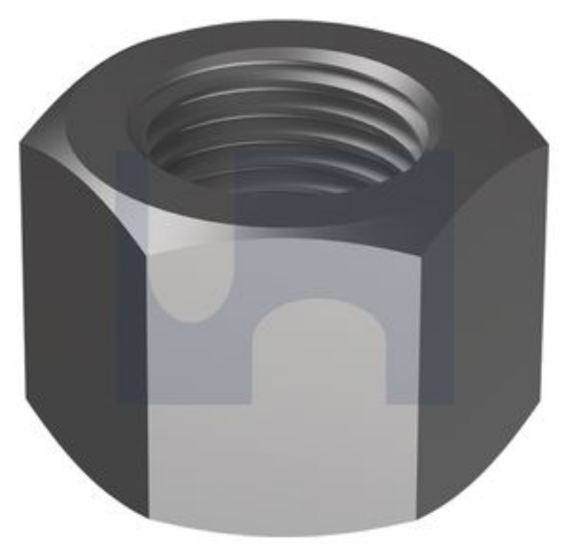 Picture of Nut, Track, UNF, 1/2" x 14mm, Hex