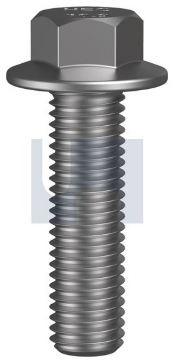 Picture of Bolt, Metric, 10 x 30mm, Hex Head Flanged, Class 10.9