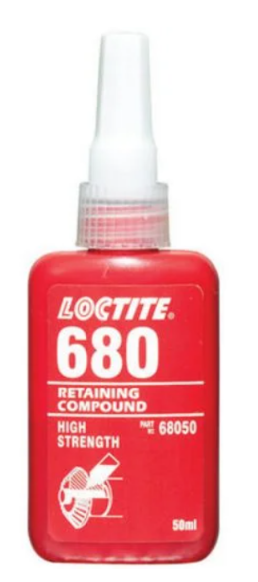 Picture of Loctite 680 Retaining Compound - High Strength - Fast Cure - 50ml Bottle
