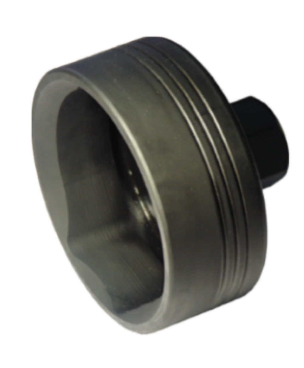 Picture of 4 3/8" x 1" Drive BPW Oval Rear Truck Wheel Bearing Locknut/Hub Nut Socket