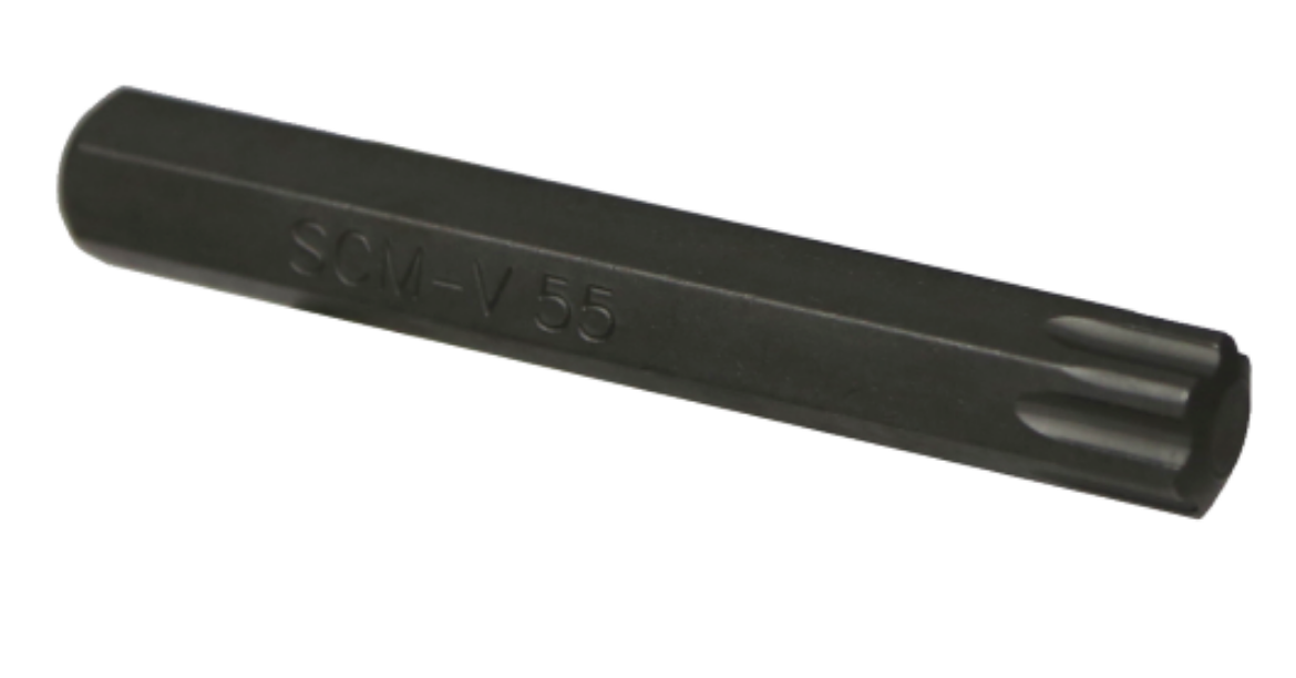 Picture of T55 Torx-Plus Impact Bit 10mm Hex x 75mm long