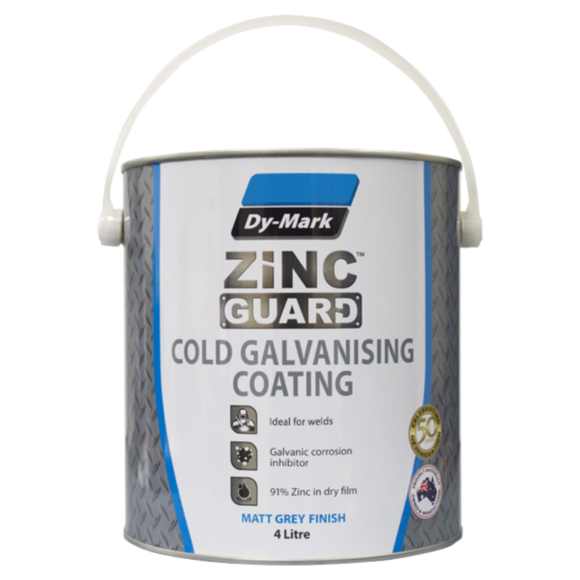 Picture of Zinc Guard Cold Galvanising Coating Brush On, 4ltr