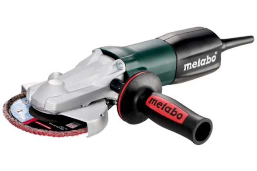 Picture of METABO Grinder, 5"/125mm Flat-Head , 900W,  Quick Locking Nut, Restart Protection, Soft Start, Overload Protection, Electronic Safety Shut Down, WEF 9-125 PLUS