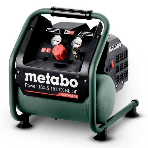 Picture of METABO Air Compressor, 18V Brushless, POWER 160-5 18 LTX BL OF