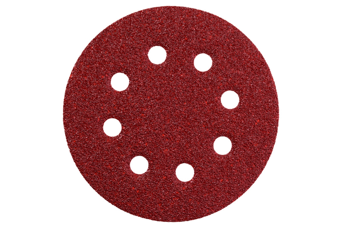 Picture of HOOK AND LOOP SANDING SHEETS Ø 125 MM, 8 HOLES, Pkt.5
