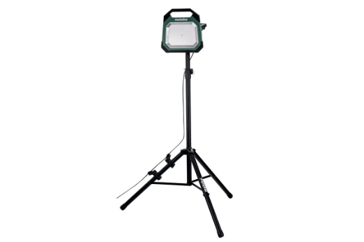 Picture of METABO Site Light Tripod, Double Bracket, Working Height 1.1-1.8mtrs, M8 Connecting Thread, Takes 1 or 2 lights