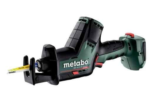 Picture of METABO Reciprocating/Sabre Saw, 18V Brushless, SSE 18 LTX BL COMPACT - SKIN ONLY