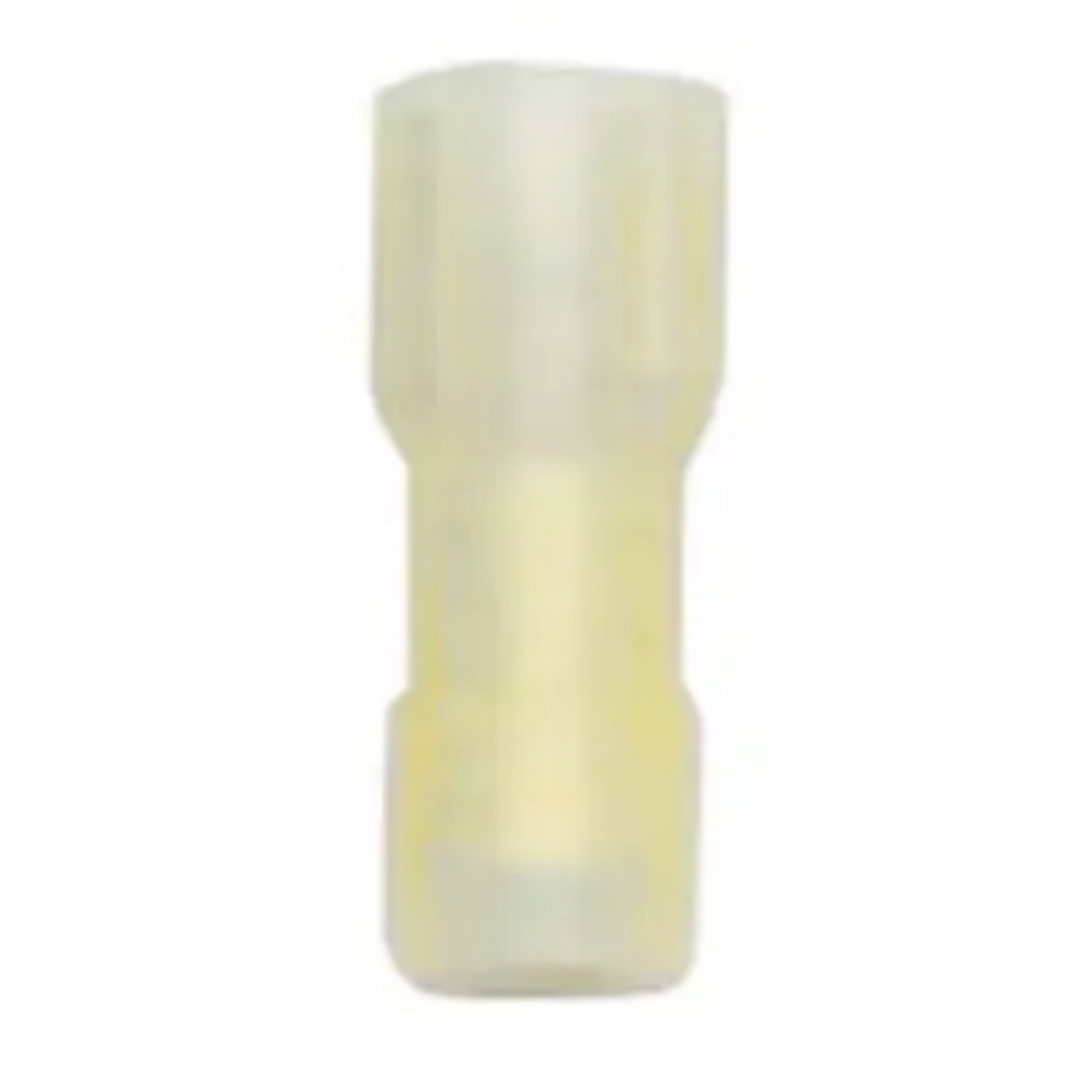 Picture of Crimp Terminal, Female Blade, Yellow Clear, 6.4 x 0.8mm, Pkt.100 (Alt. RPET1040)