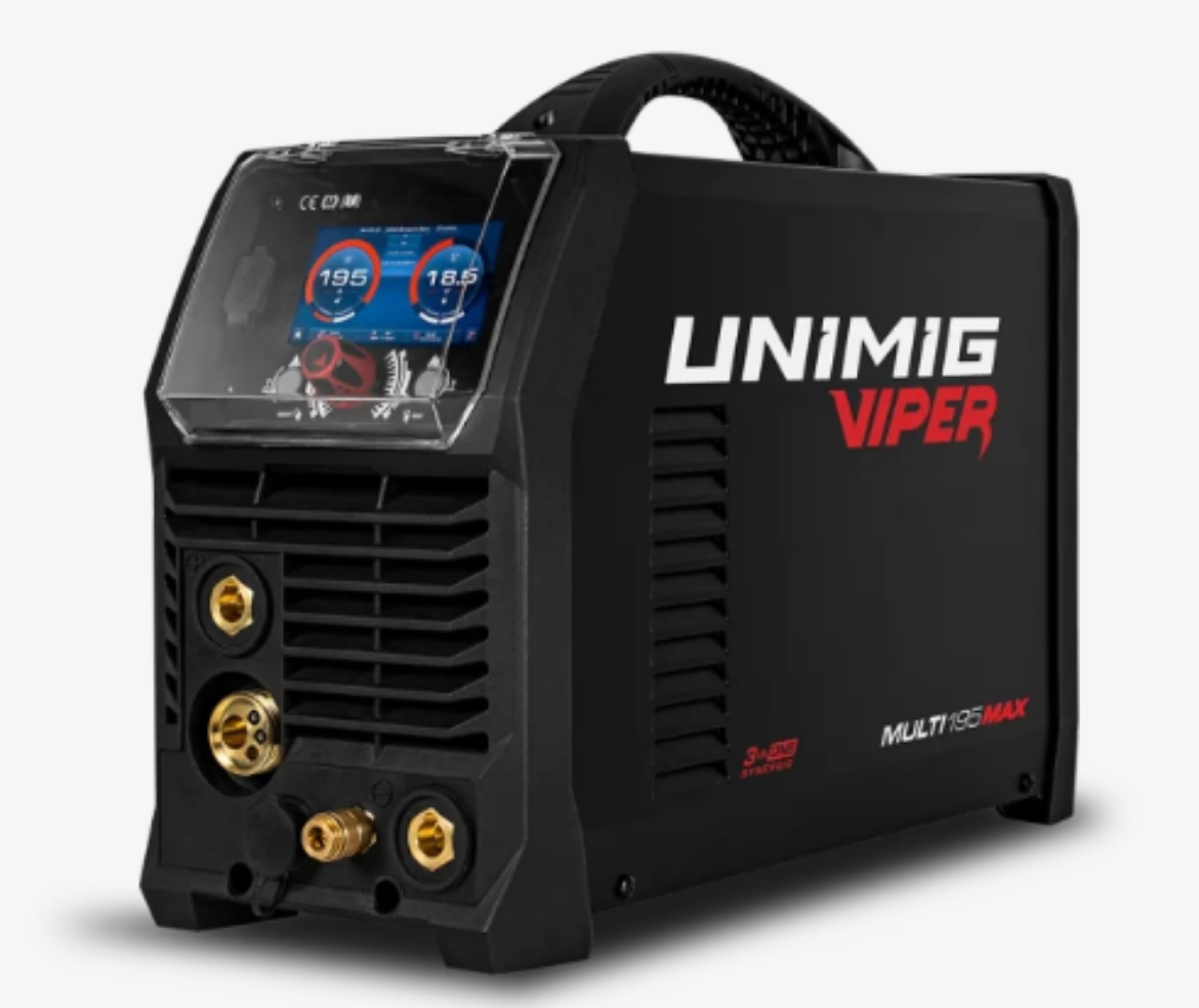 Picture of VIPER MULTI 195 MAX WELDER, MIG/TIG/STICK, 10AMP, M15 BINZEL TORCH