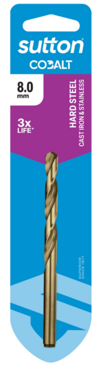 Picture of Drill, 5/32", Jobber, HSS Cobalt