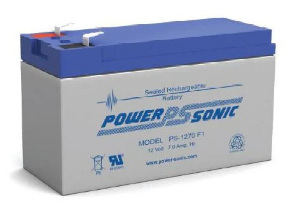 Picture of Battery, Powersonic, AGM, 12V/7ah