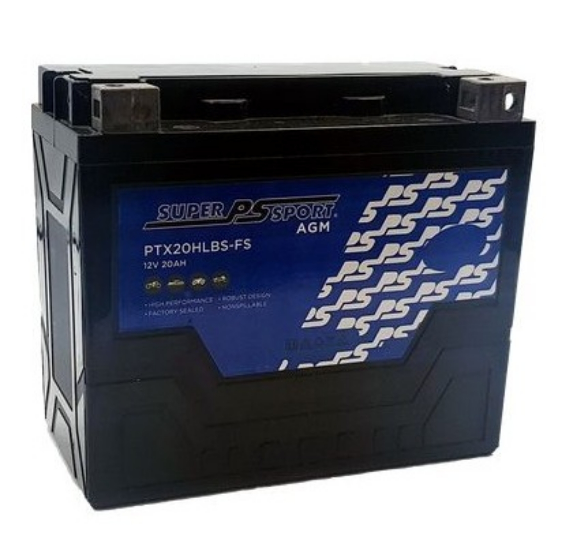 Picture of Battery, Powersonic, AGM, 12V/20ah, Factory Sealed
