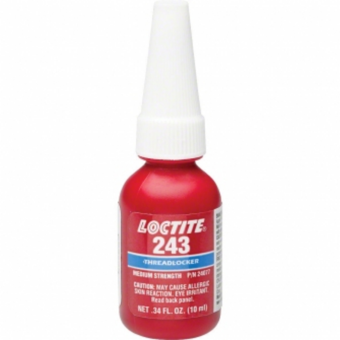 Picture of Loctite 243 Threadlocker - Medium Strength - Blue - 10ml Bottle