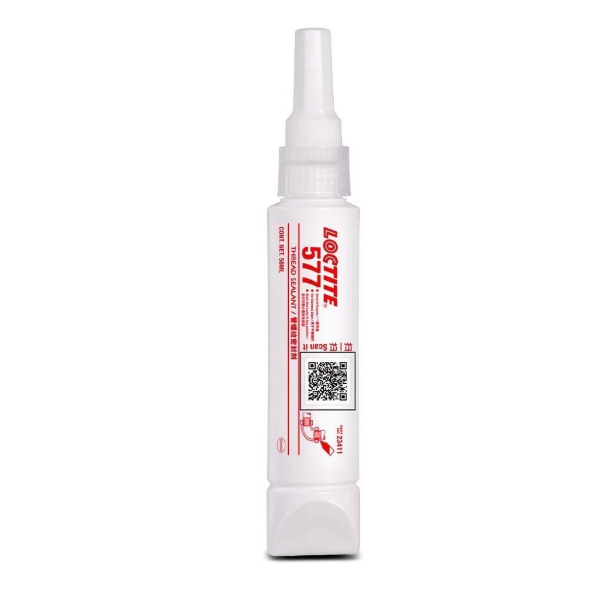 Picture of Loctite 577 Thread Sealant - Low Strength - Hydraulic - Fast Cure - 50ml Bottle