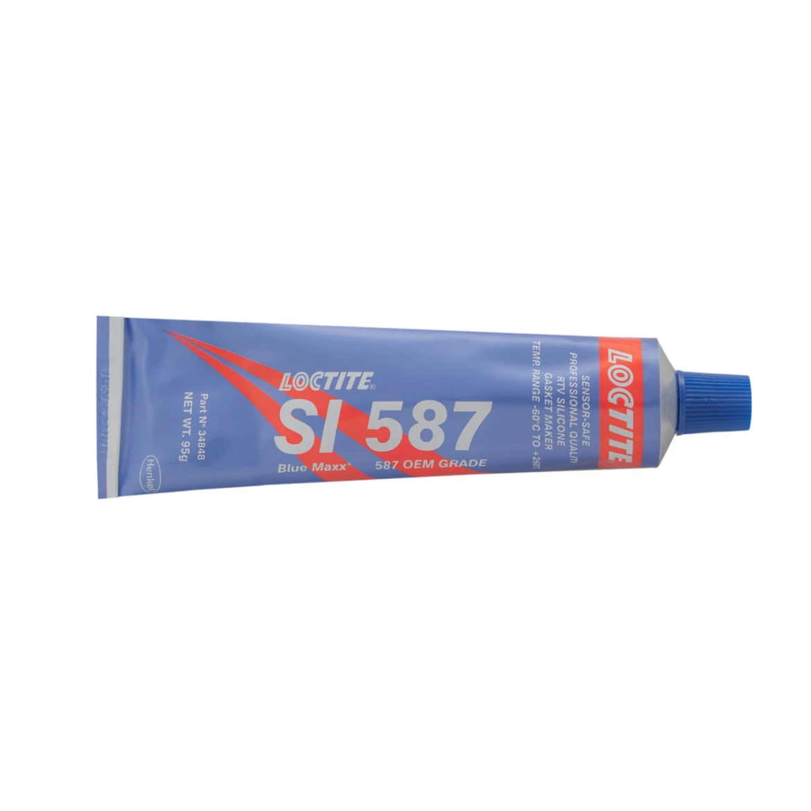 Picture of Loctite 587 Silicone, Gasket/Sealant - Blue Maxx - 95g Tube