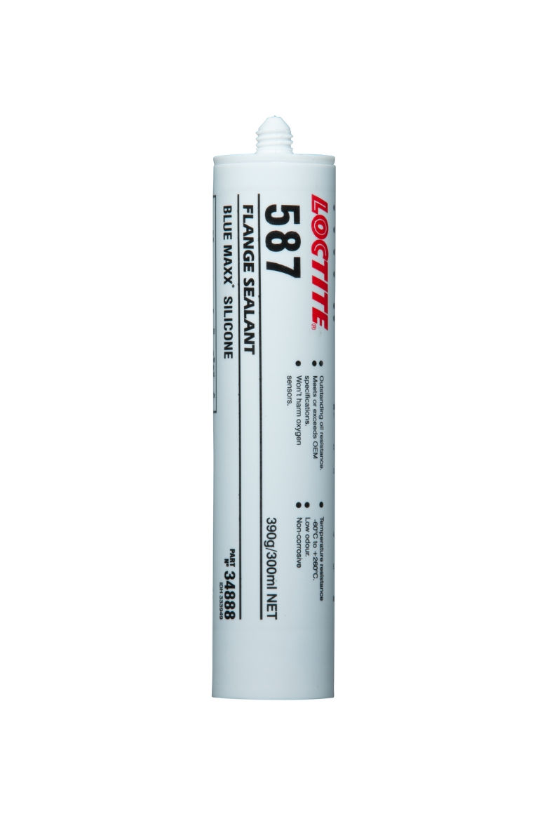 Picture of Loctite 587 Silicone, Gasket/Sealant - Blue Maxx - 300ml Cartridge