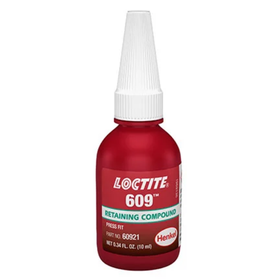 Picture of Loctite 609 Retaining Compound - Medium/High Strength - 10ml Bottle