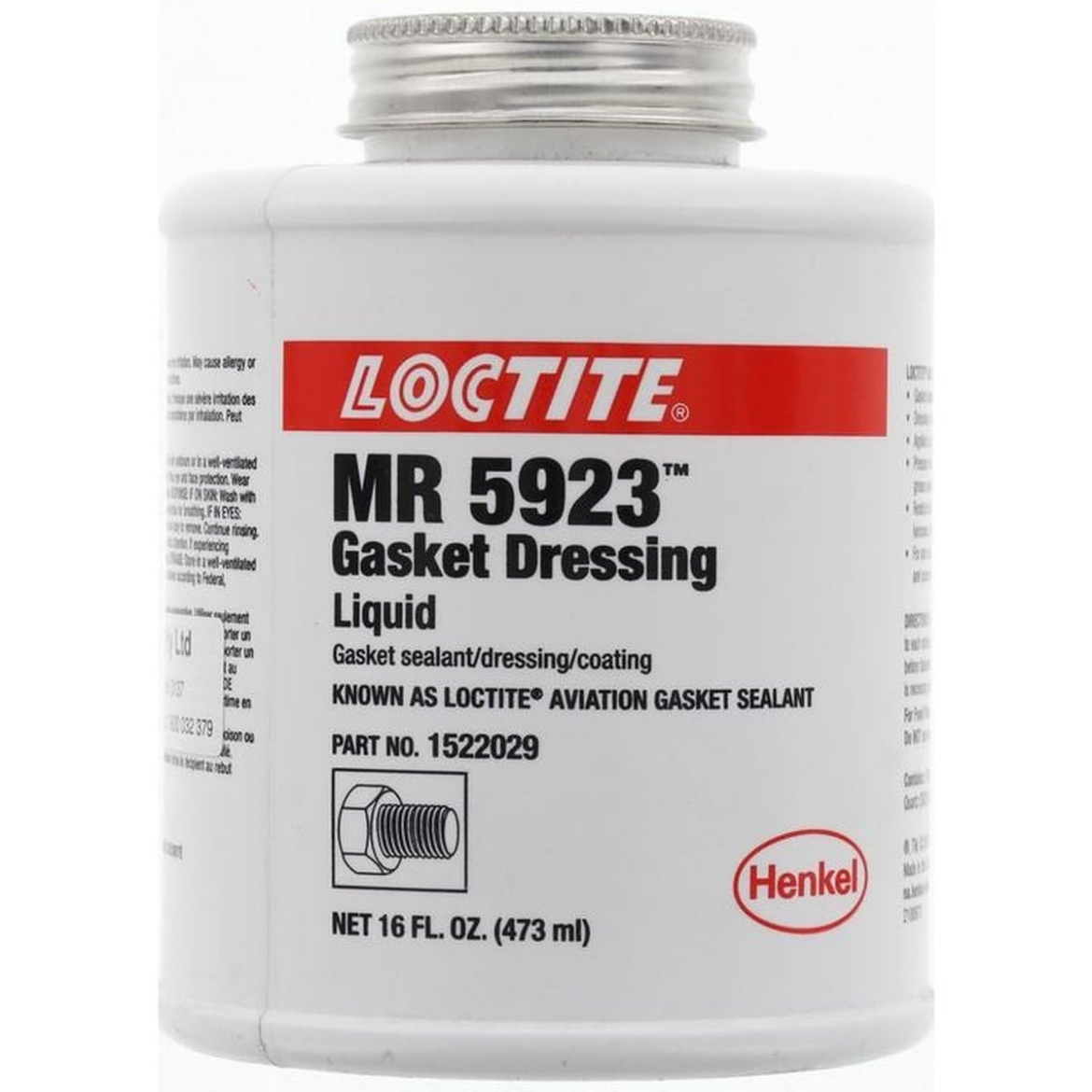 Picture of Loctite Aviation Gasket Sealant #3 - 473ml Equipment Can