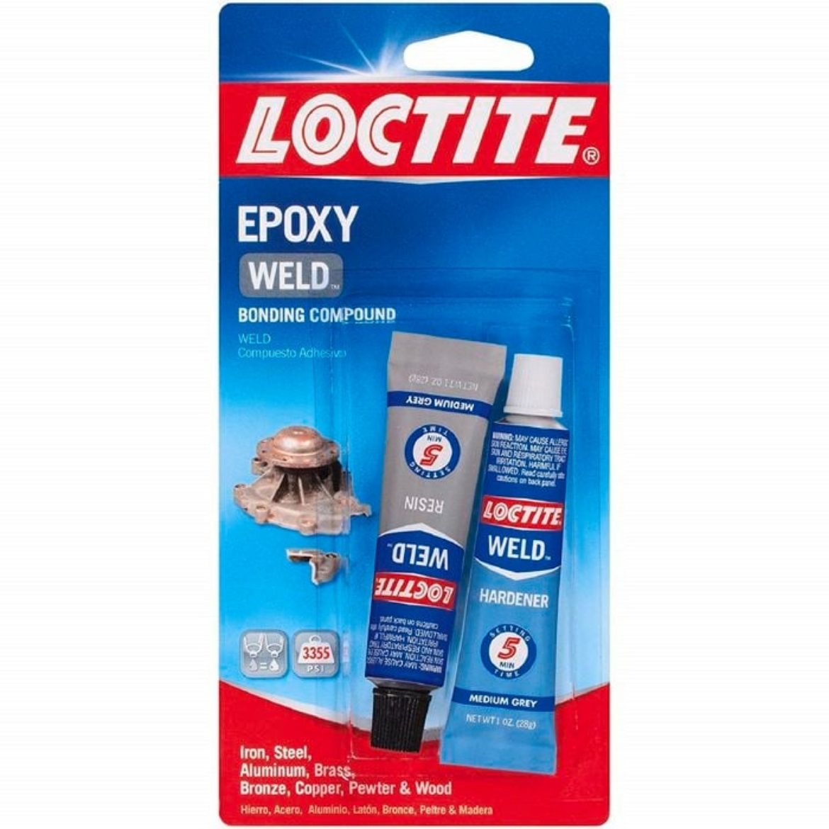 Picture of Loctite Epoxy Weld Bonding Compound - 56g Kit (1360700)