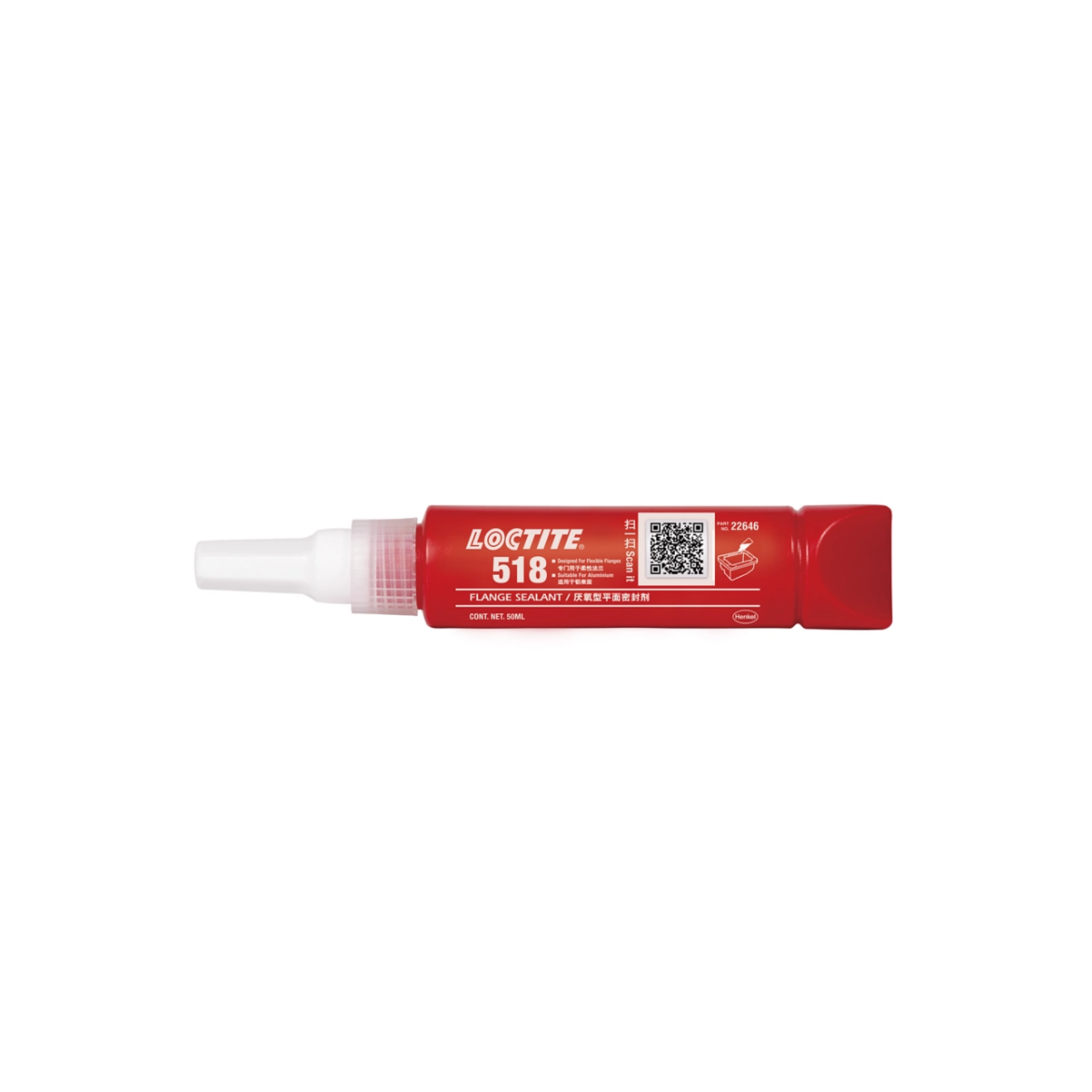 Picture of Loctite 518 Gasket Maker - Aluminium - 50ml Tube, (suitable for Petrol/Diesel)