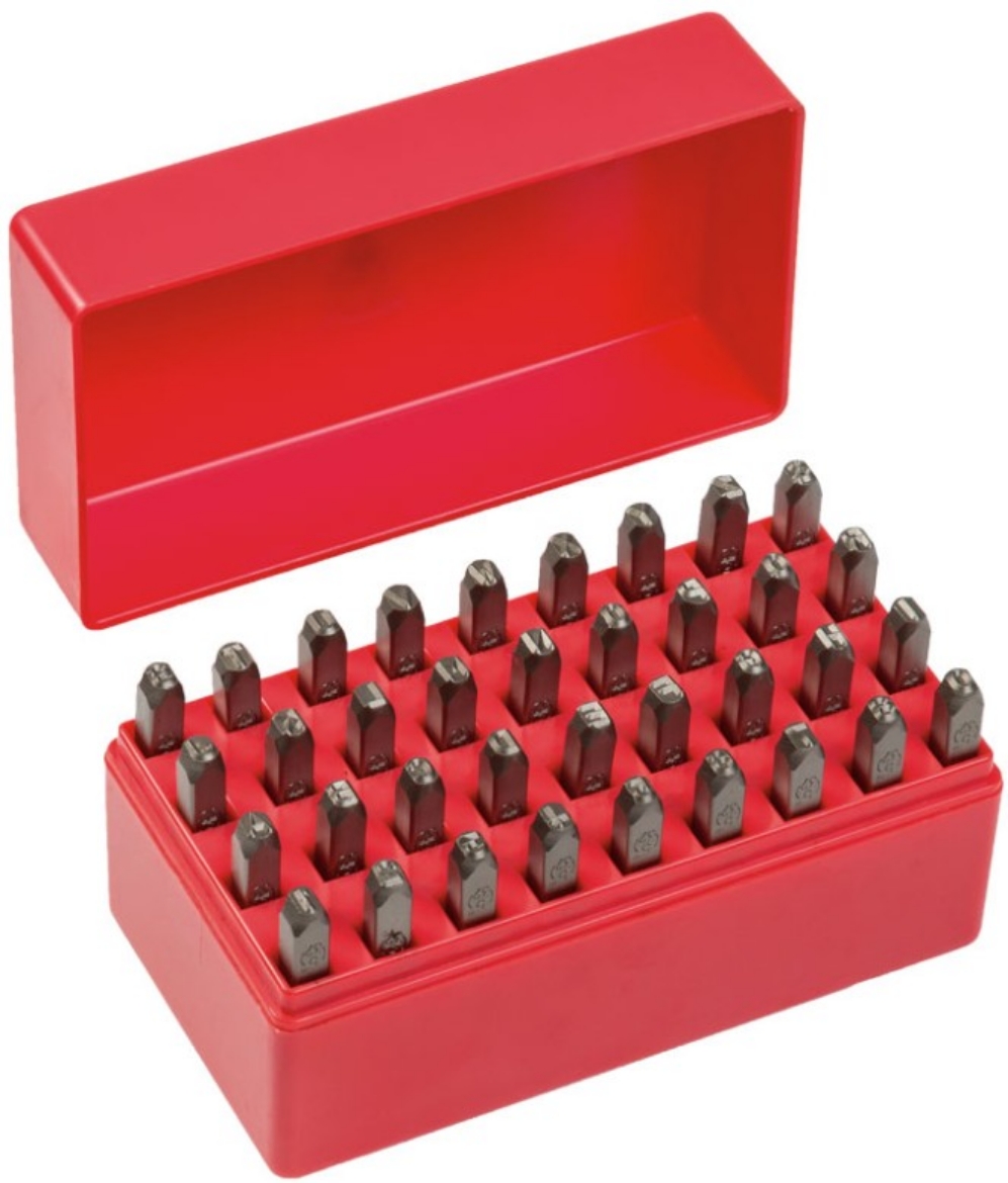 Picture of Number & Letter Stamps, 8mm