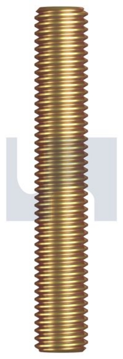Picture of Threaded Rod, High Tensile, Sampson, Class 8.8, M20 x 1mtr, Zinc Yellow