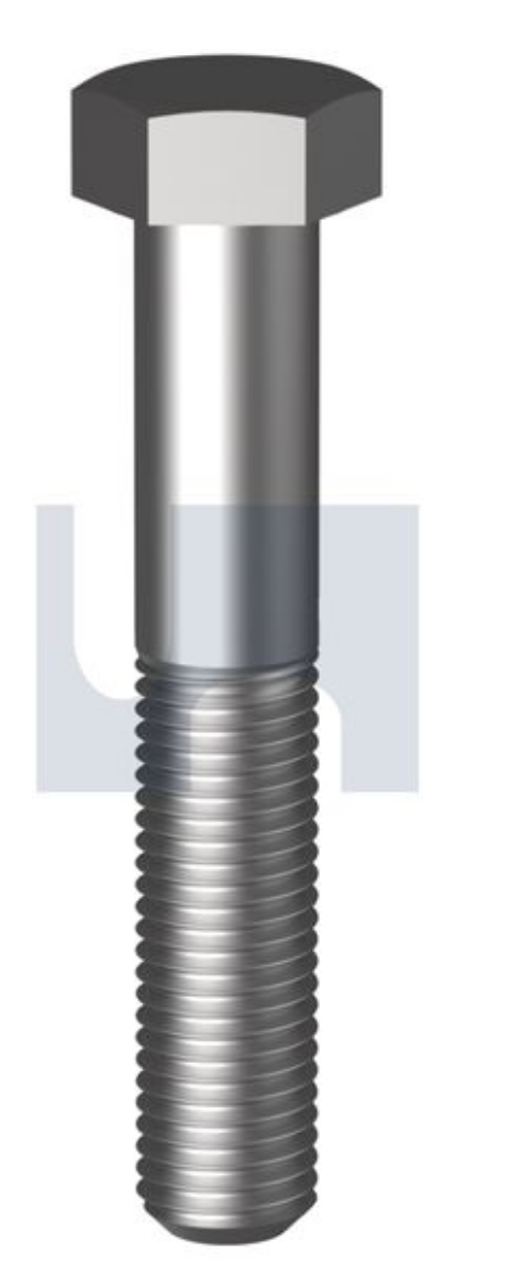 Picture of Bolt, Metric Fine, 12-1.5 x 40mm, Hex Head, Class 10.9