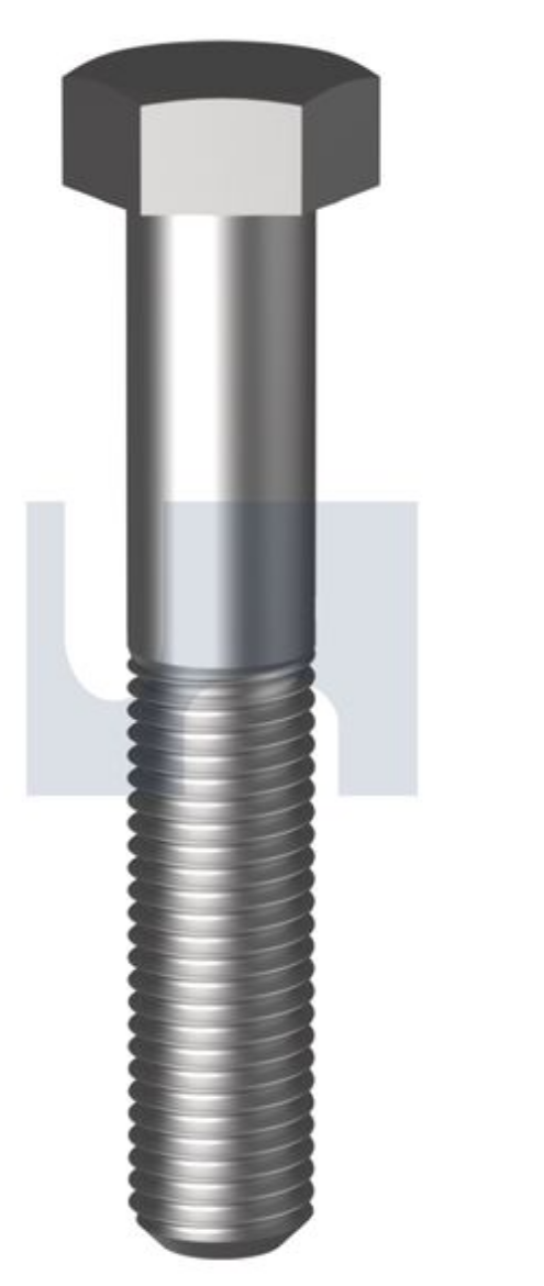Picture of Bolt, UNF, 1/4" x 2",  Hex Head, Grade 8