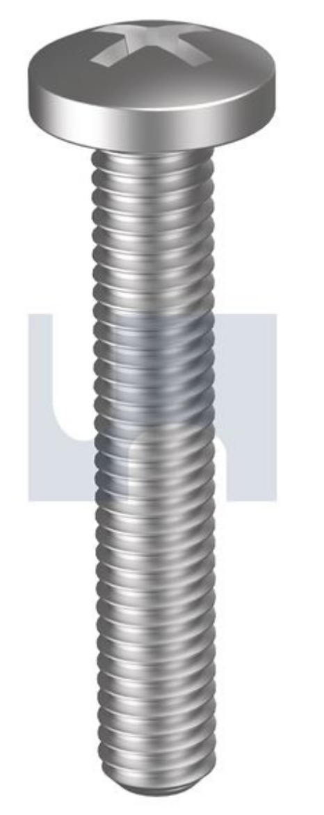 Picture of Machine Screw, UNF, 10-32 x 3/4", Pan Head, Stainless 304