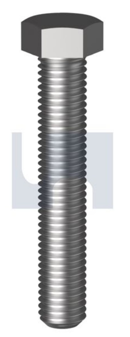 Picture of Set Screw, Metric, 8 x 40mm, Hex Head, Class 4.6, HDG
