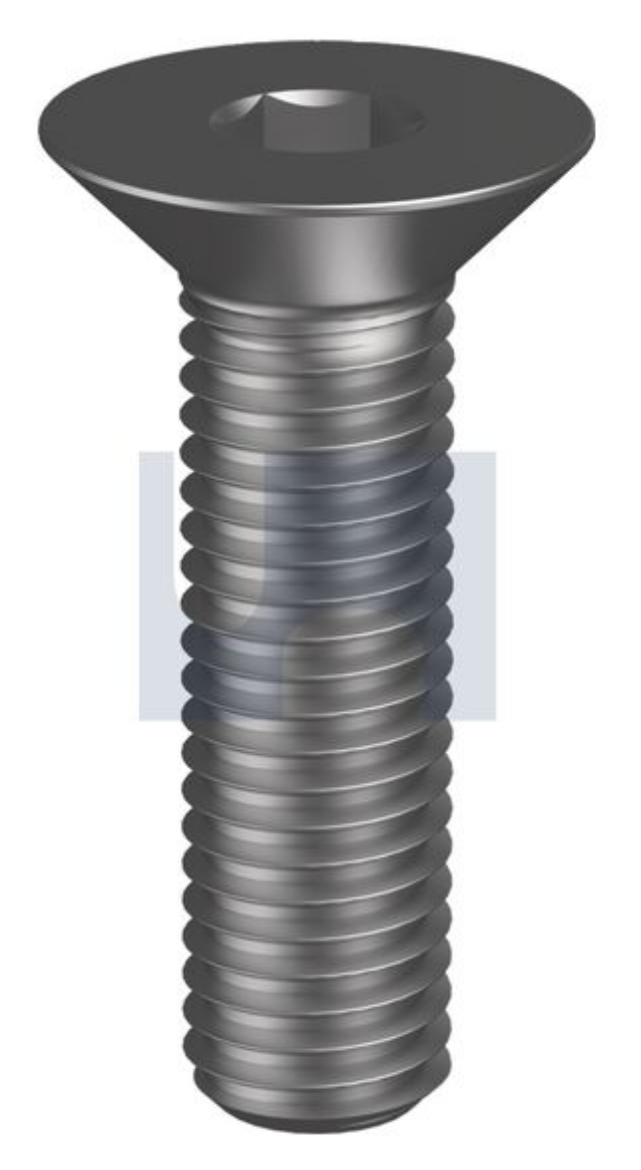 Picture of Set Screw, Metric, 10 x 30mm, CSK, Flat Head, Zinc Plated