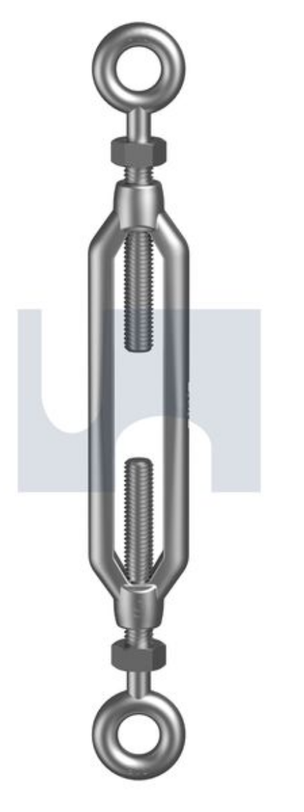Picture of Turnbuckle, M6x90mm, Eye & Eye, Stainless 316