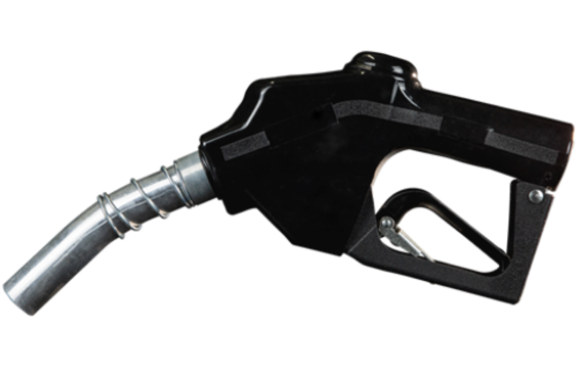 Picture of Fuel Nozzle, Diesel, Auto Shut Off Hi-Flo, 1"BSP Inlet, 30mm O.D Spout, Max Flow 120LPM, Pump Use Only