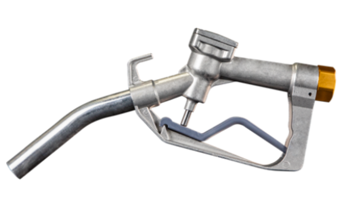 Picture of Fuel Nozzle, Diesel, Manual, 70LPM, 1" BSP Female Swivel Inlet, 15/16" OD Spout