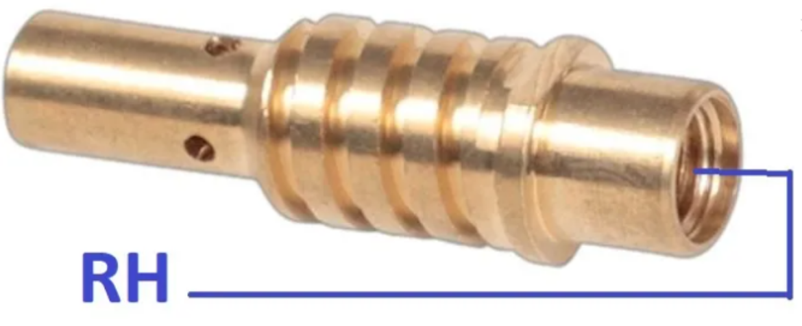 Picture of Tip Holder, Gas Diffuser, Binzel Style SB15 M6 RH (Special), Pkt.2 (Suit Cigweld WeldSkill 155 & 185 machines)