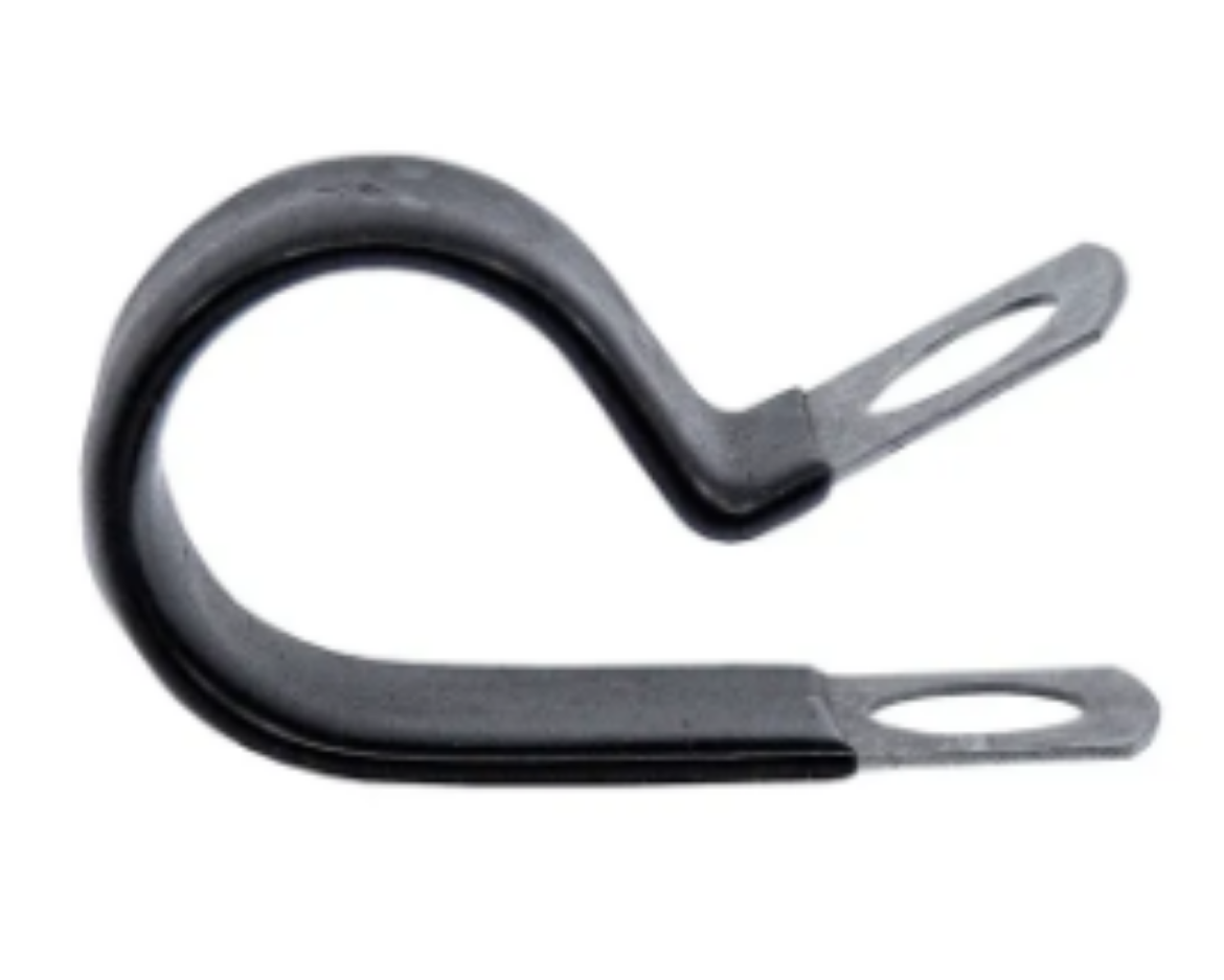 Picture of P Clamp, Vinyl, 30mm, (25mm wide x 13mm Mounting Hole)