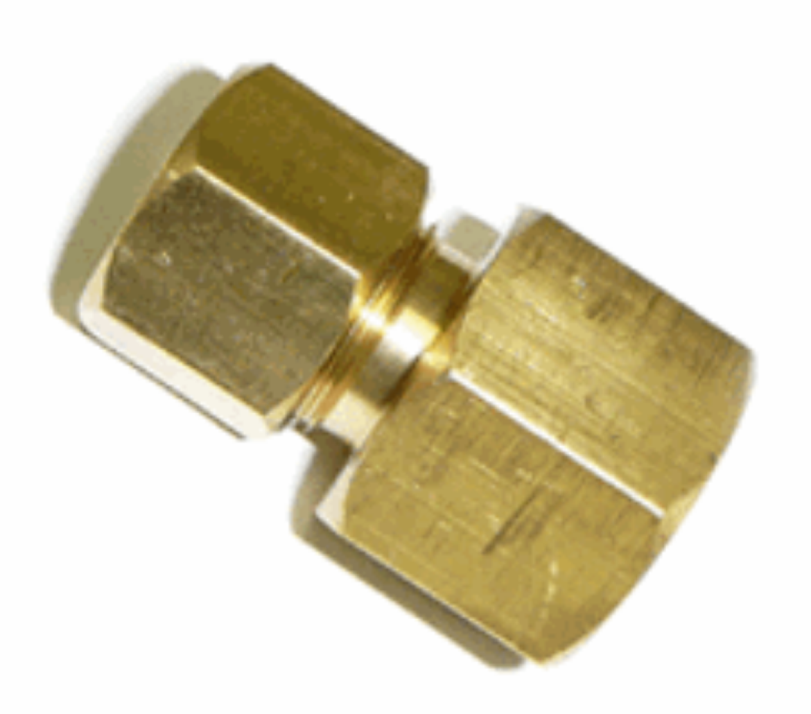 Picture of Female Connector, Std Comp, 1/4" x 1/4" BSP