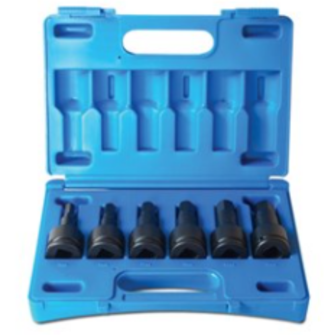 Picture of Socket Set, 3/4" Drive, Metric Hex Driver Impact, 6 Piece, 12-24mm